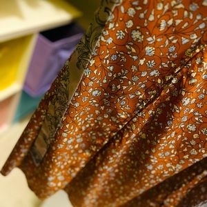 faux wrap summer dress NEVER WORN